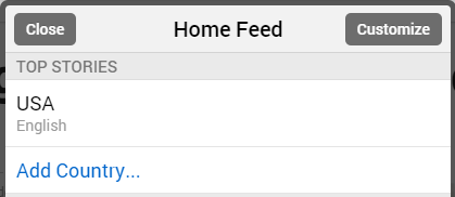 Homefeed
